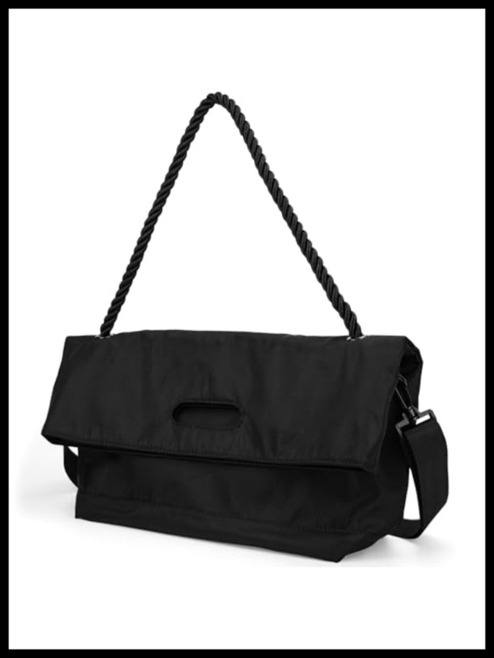 Womens Crossbody Bag PU Leather Satchel Tote Large Work Handbag